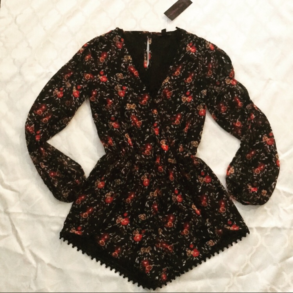 Floral romper